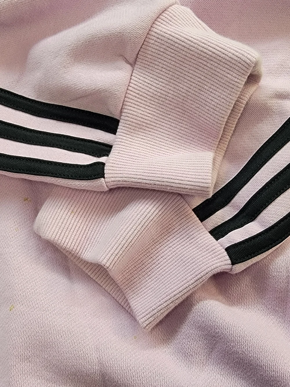 adidas Men's Lilac Hoodie with Black Logo